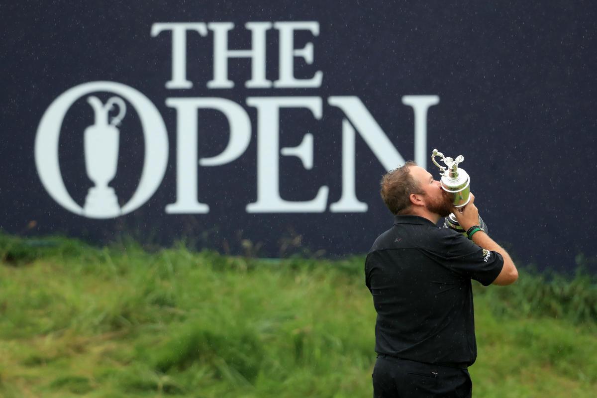 Shane Lowry Swinging In The Rain With Open Win At Portrush